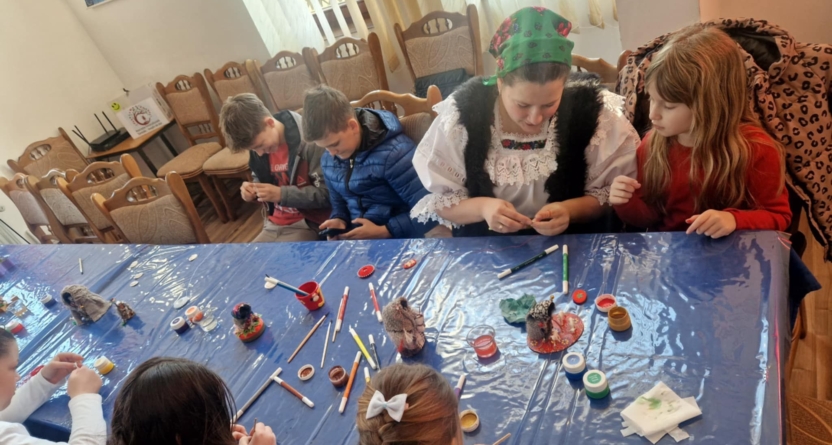 „Mărțișor – leagăn de dor”: La Sarasău se organizează un atelier de creație pentru copii