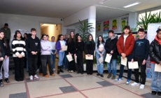 Elevii Colegiului Economic „Nicolae Titulescu”, premiați la concursul de afișe cu „Acordarea primului ajutor în caz de accidente”