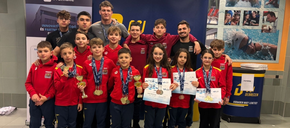 CS Seini, performanță remarcabilă la Cupa „Hajós Alfréd”: 29 de medalii și locul II pe cluburi