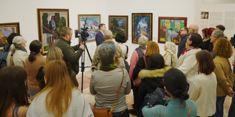 130 de lucrări pentru 130 de ani: Școala de pictură de la Baia Mare, aniversată la București