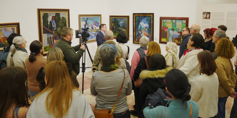 130 de lucrări pentru 130 de ani: Școala de pictură de la Baia Mare, aniversată la București