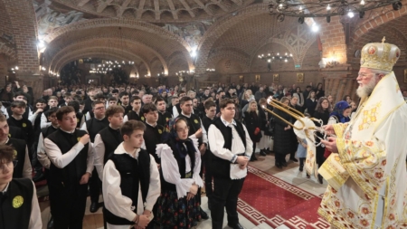 PS Iustin: „Dumnezeu ne cheamă să chivernisim cu înțelepciune darurile pe care le-am primit de la Dumnezeu”