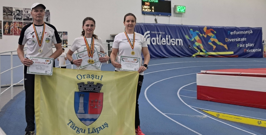 Cinci medalii obținute de sportivii A.C.S. Athletic Târgu Lăpuș la Campionatele Naționale Masters de Sală