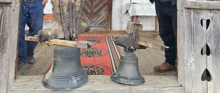 Clopotele bisericii monument istoric din Glod vor fi recondiționate