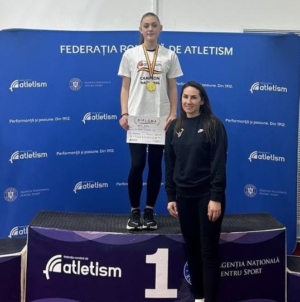 Maramureșeanca Maria Botiz a cucerit titlul de campioană națională U16 la pentatlon, în cadrul Campionatului Național de Sală – Probe Combinate