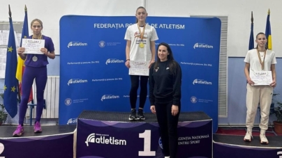 Maramureșeanca Maria Botiz a cucerit titlul de campioană națională U16 la pentatlon, în cadrul Campionatului Național de Sală – Probe Combinate