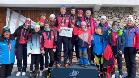 Rezultate promițătoare pentru C.S.S. Baia Sprie la Campionatul Național de Schi Fond Juniori III și IV