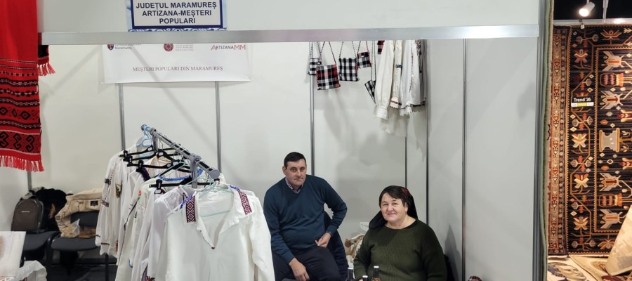 Meșteri populari din Maramureș, prezenți la Expoziția „Fabricat în Moldova” din Chișinău