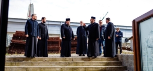 PS Timotei Sătmăreanul, vizită pe șantierul Catedralei Sf. Ierarh Iosif Mărturisitorul din Sighetu Marmației