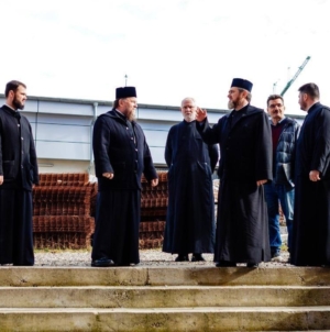 PS Timotei Sătmăreanul, vizită pe șantierul Catedralei Sf. Ierarh Iosif Mărturisitorul din Sighetu Marmației