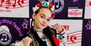 Carla Pop, o mică stea a folclorului maramureșean cu un palmares frumos de premii