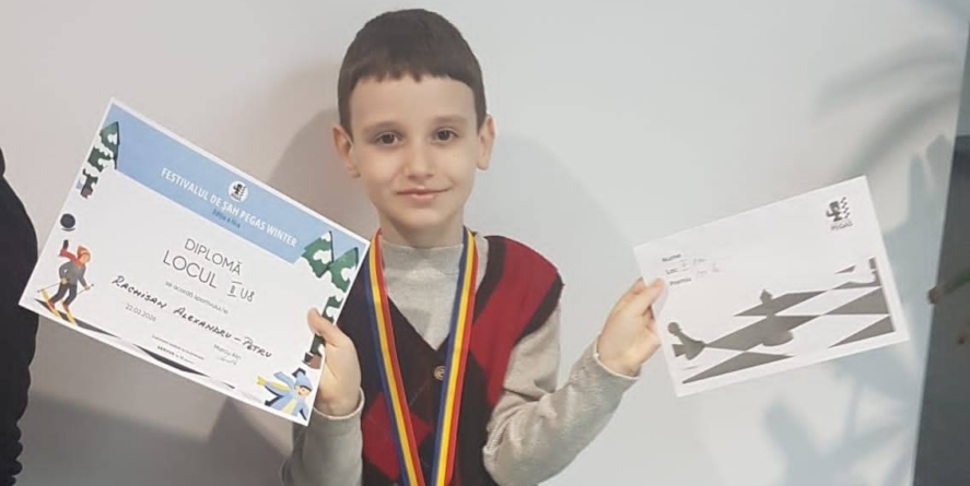 Băimăreanul Alexandru Răchișan, pe podium la Festivalul de Șah Pegas Winter de la Cluj-Napoca
