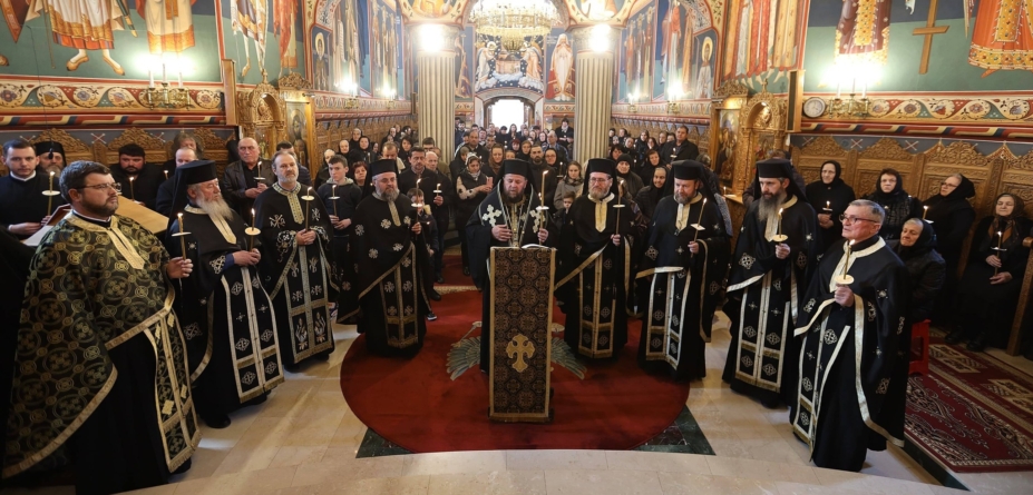 Canonul cel Mare și Liturghia Darurilor Înaintesfințite la Mănăstirea Rohia