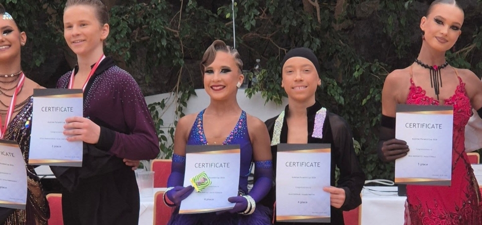 Rezultat remarcabil pentru DanceLight Studio Baia Mare la competiția internațională „Austrian Pyramid Cup”