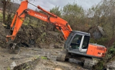 Pe râul Sălaj,  în Ulmeni, Ariniș și Sălsig au început lucrări de decolmatare