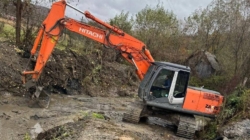 Pe râul Sălaj,  în Ulmeni, Ariniș și Sălsig au început lucrări de decolmatare