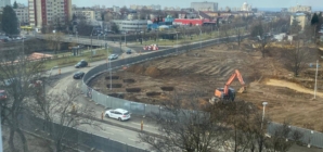 Restricții de circulație în Baia Mare pentru lucrările la Piața Universității