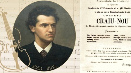27 februarie 1882, a avut loc premiera primei operete românești „Crai Nou”