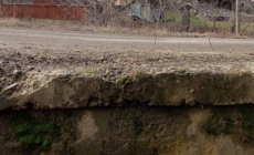 DJ186D, blocat temporar la Slătioara pentru lucrări urgente