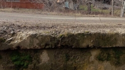 DJ186D, blocat temporar la Slătioara pentru lucrări urgente