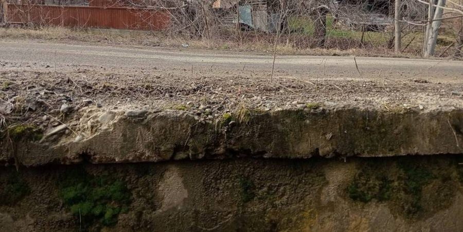 DJ186D, blocat temporar la Slătioara pentru lucrări urgente