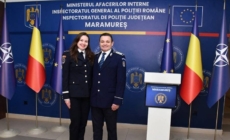 Tată și fiică, uniți de aceeași uniformă la IPJ Maramureș