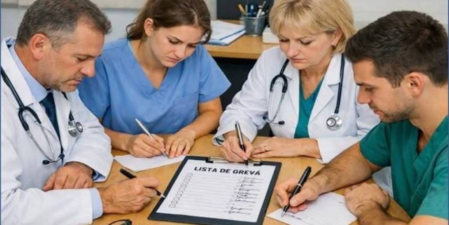 Sindicaliștii din sănătate strâng semnături pentru greva generală