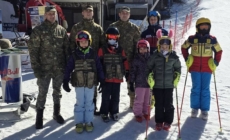 Promovarea carierei militare… pe zăpadă