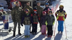 Promovarea carierei militare… pe zăpadă