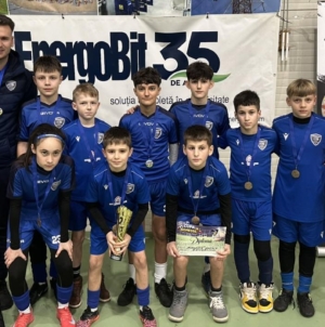 Locul 3 pentru echipa U13 de la Academia „Emeric Dembroschi” la Cupa Someșul