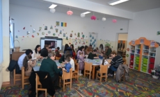 Atelier de confecționat mărțișoare din materiale naturale la Centrul Cultural START din Târgu Lăpuș