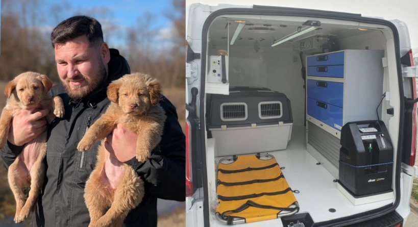 Asociația Fight for Animals Baia Mare organizează o campanie de strângere de fonduri pentru achiziționarea unei ambulanțe veterinare