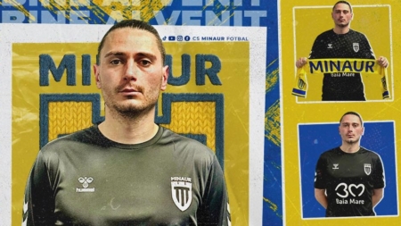 CS Minaur a adus un portar care a câștigat Cupa României și Supercupa