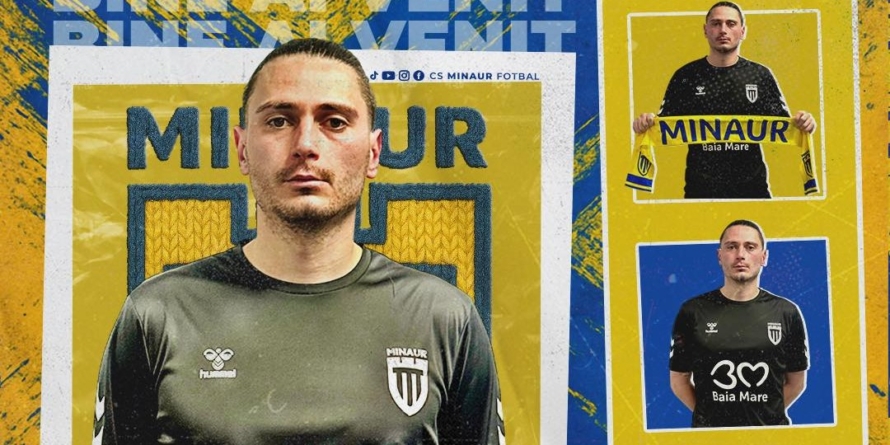 CS Minaur a adus un portar care a câștigat Cupa României și Supercupa