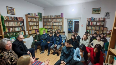 Elevii de la Școala Profesională Româno-Germană Vișeu de Sus au participat la o activitate de lectură biblică, dedicată Zilei Internaționale a Cititului Împreună