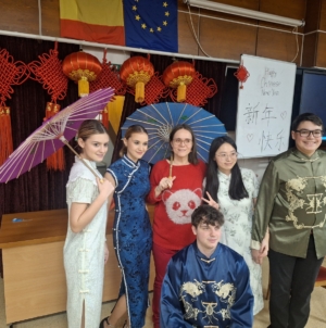 Anul Nou Chinezesc a fost marcat de către elevi și cadrele didactice la Colegiul Național „Gheorghe Șincai” din Baia Mare