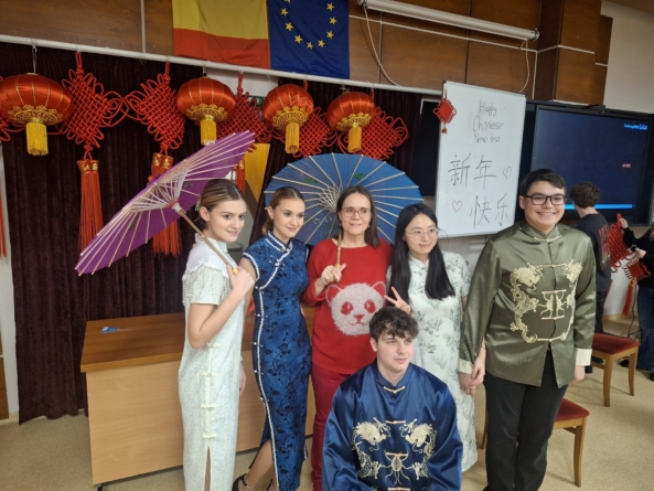Anul Nou Chinezesc a fost marcat de către elevi și cadrele didactice la Colegiul Național „Gheorghe Șincai” din Baia Mare