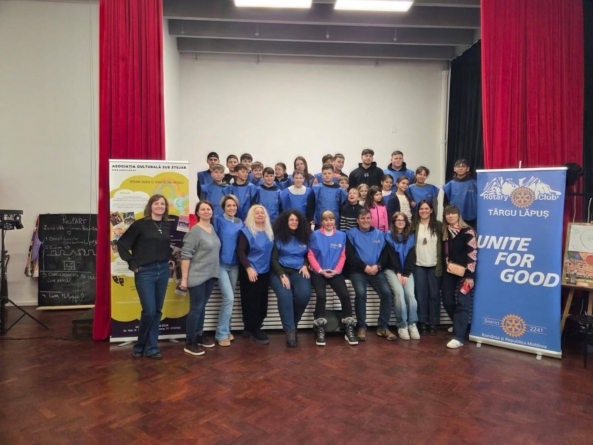 „Copiii care nu au văzut niciodată muntele” au ajuns la Centrul Cultural START din Târgu Lăpuș