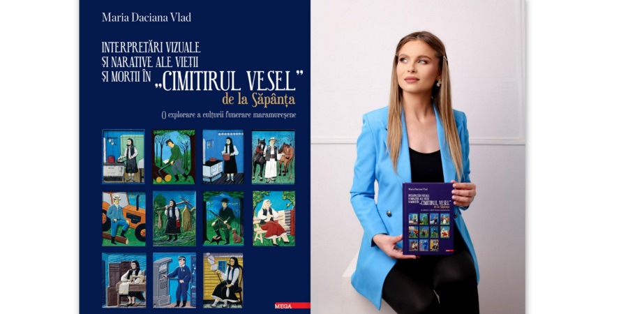 „Un drum lung, greu, dar plin de sens”: Îndrăgita artistă Daciana Vlad a publicat o carte despre Cimitirul Vesel de la Săpânța