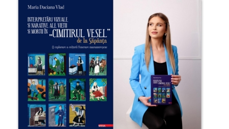 „Un drum lung, greu, dar plin de sens”: Îndrăgita artistă Daciana Vlad a publicat o carte despre Cimitirul Vesel de la Săpânța