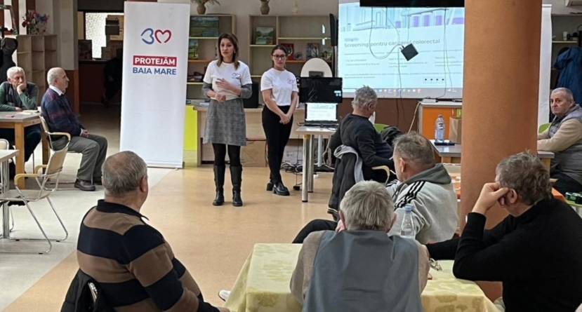 Acțiuni de informare și prevenire a cancerului în rândul seniorilor băimăreni