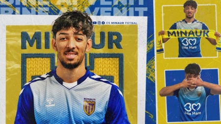 CS Minaur a transferat un jucător care în sezonul trecut a fost cel mai tânăr marcator din Liga 2