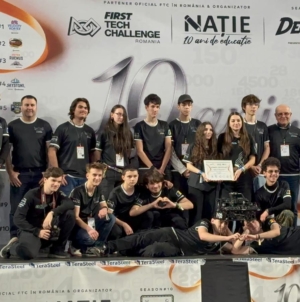 Calificare la etapa națională FIRST Tech Challenge România pentru echipa de robotică de la Colegiul Tehnic „George Barițiu”