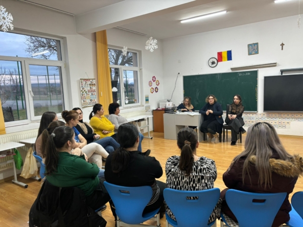 Activitate de educație parentală organizată de Școala Profesională Dumbrăvița în parteneriat cu Asociația GreenTin