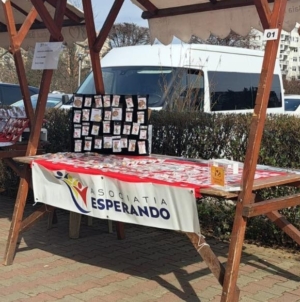 Asociația Esperando din Baia Mare, prezentă la Târgul de Mărțisor de pe Bdul. Unirii