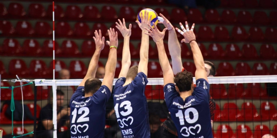 Știința Explorări, înfrângere în trei seturi în fața campioanei