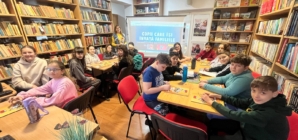 Proiectul „Fast Heroes”: prima activitate a reunit școlarii de la Liceul Tehnologic „Traian Vuia” Tăuții Măgherăuș la Biblioteca Orășenească Tăuții Măgherăuș