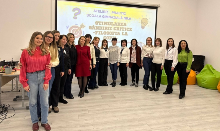 „Stimularea gândirii critice- filosofia la copii”: o nouă întâlnire în cadrul proiectului „Hub-ul Învățătorilor”, la Borșa