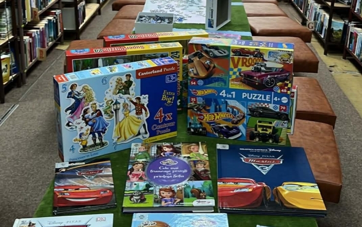 Colectare de jocuri și jucării la Filiala „Traian” a Bibliotecii Județene „Petre Dulfu” Baia Mare