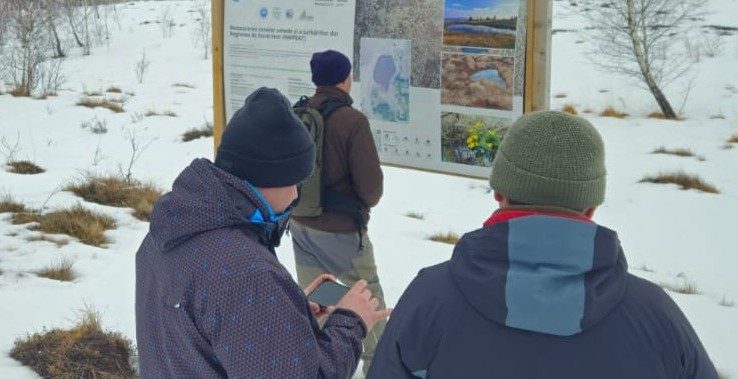 În Parcul Natural Munții Maramureșului continuă monitorizarea zonelor umede